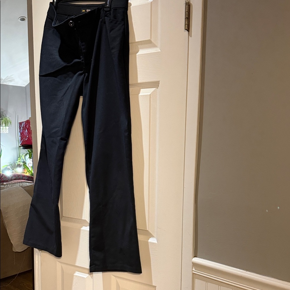 Lee Black Regular Fit Trouser